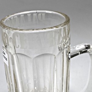 Jarra de Cerveza "Palacio de la Cerveza" Vidrio Transparente - imagen 6