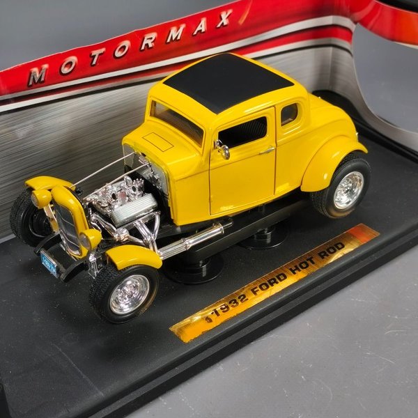 Modelo de coche de 1932 Ford en metal de die-cast, restaurado y detallado - imagen 3
