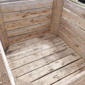 2 Cajones de Madera Rústicos para Cosecha o Almacenamiento - imagen 4