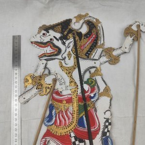 Marioneta Wayang Kulit Indonesia Tradicional - imagen 4
