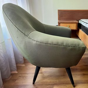 Sillón Estilo Americano Verde Inglés - imagen 4