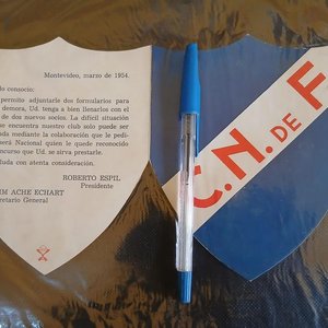 Folleto Histórico Club Nacional de Football - Montevideo, Marzo 1954 - imagen 2