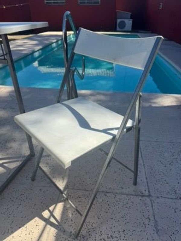 Juego de mesa y sillas plegables modernas - imagen 3