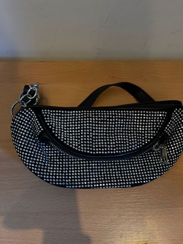 Cartera bandolera con strass nueva - imagen 4