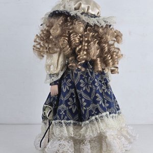 Muñeca de Porcelana Estilo Victoriano Coleccionable - imagen 6