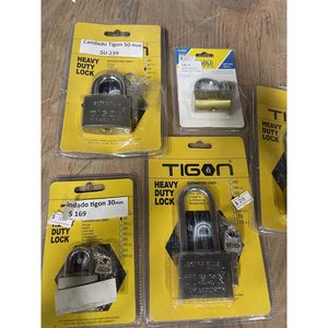 Pack de 5 Candados Tigon y Oli de Alta Seguridad - imagen 2