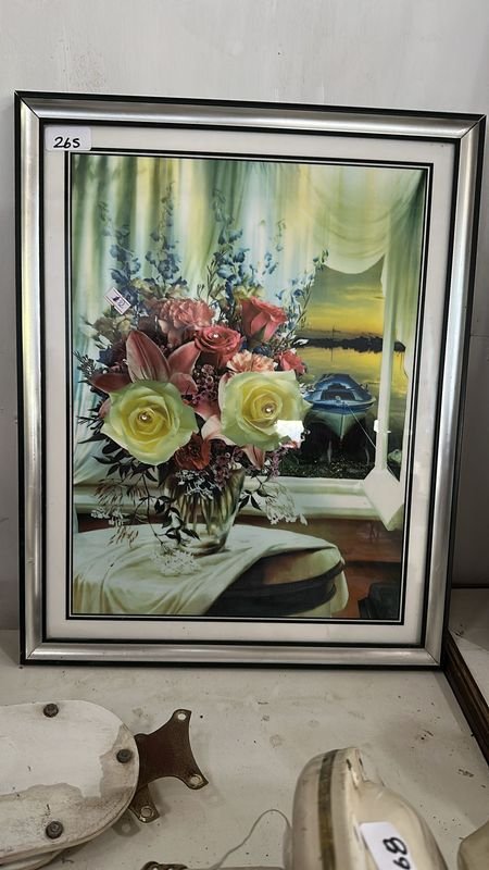 Lote anterior: Pintura floral estilo flores