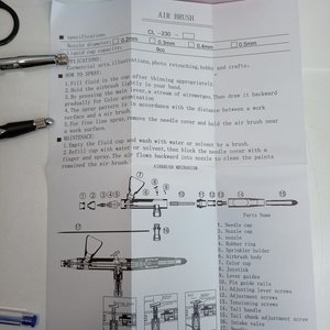 Kit de Aerógrafos RhinoWisdom con Accesorios y Estuche - imagen 6
