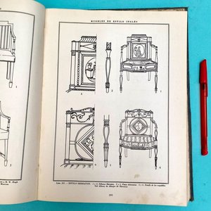 Libro "Muebles de Estilo Inglés" por José Claret Rubira, 1948 - imagen 7