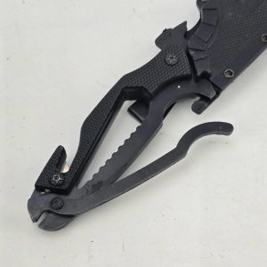 Cuchillo Táctico Plegable Negro Columbia - imagen 5