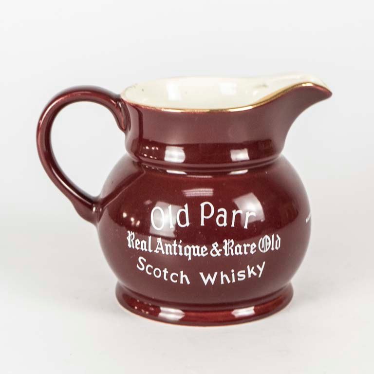 Jarra de whisky Old Parr de cerámica inglesa - Medidas: alto 11cm - imagen 2