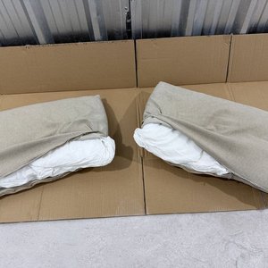 Par de Almohadones Rectangulares Mannes Tono Claro 62x38cm - imagen 5