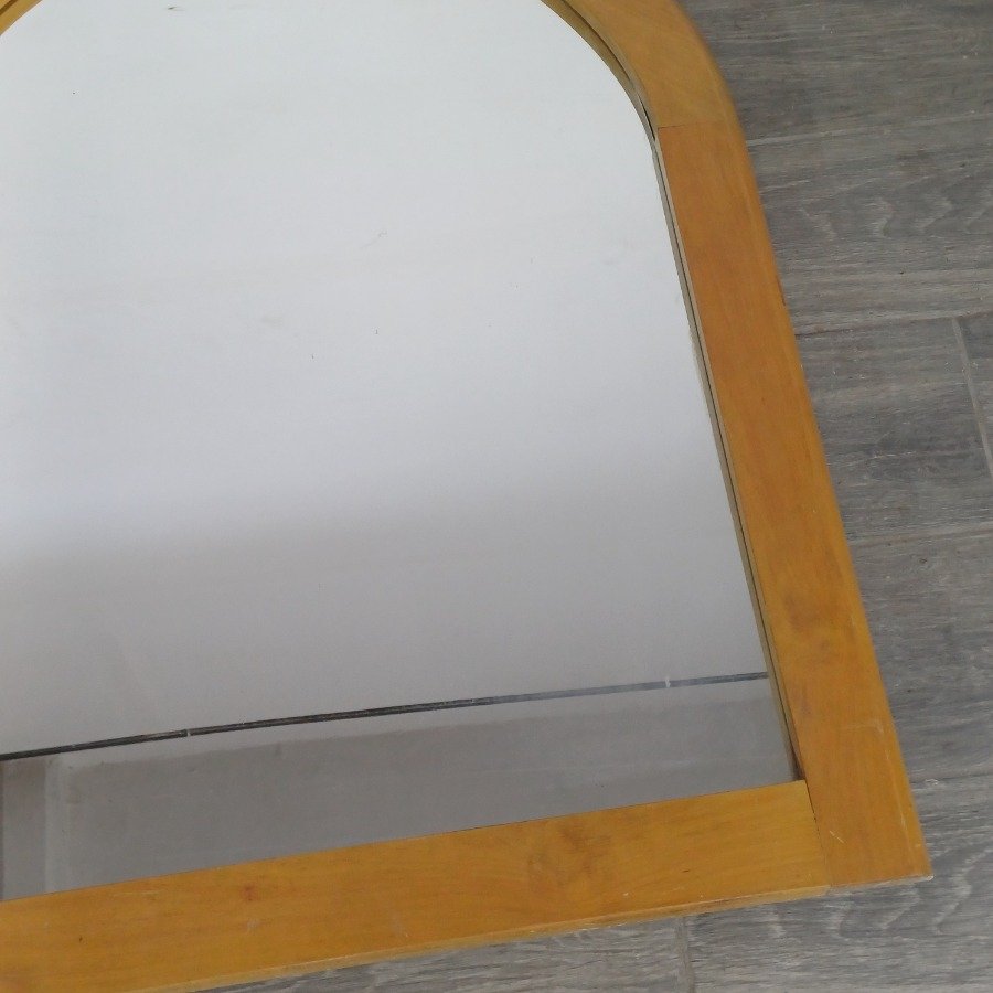 Espejo con marco en madera de estilo arqueado - imagen 4