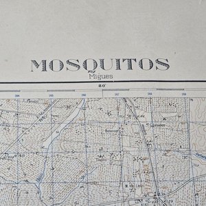 Mapa Geográfico "Mosquitos" de Migues, Uruguay - imagen 2