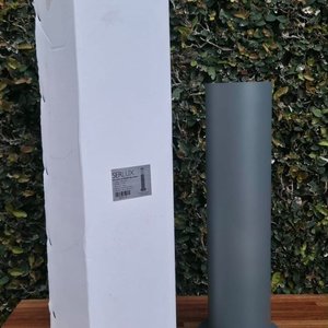 Lote siguiente: Luminaria Exterior Cilíndrica Gris Serlux Tipo Tótem