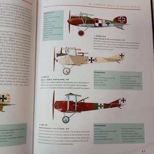 Libro "Aviones de la I Guerra Mundial 1914-1918" con Sobrecubierta - imagen 4
