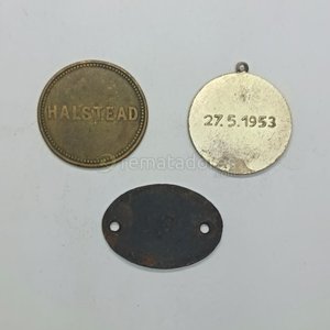 Lote anterior: Lote de 3 medallas y plaquetas antiguas