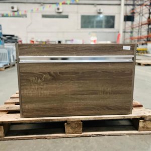 Lote anterior: Mueble de Baño con Cajón Color Madera Oscura
