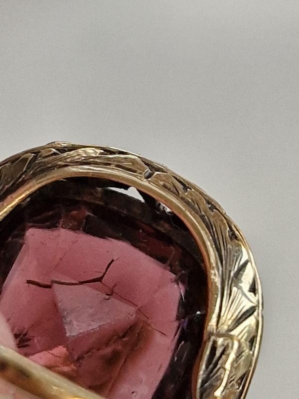 Anillo de Oro con Topacio - imagen 2