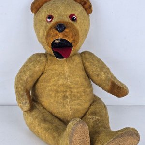 Oso de Peluche Antiguo Juguete Vintage - imagen 2