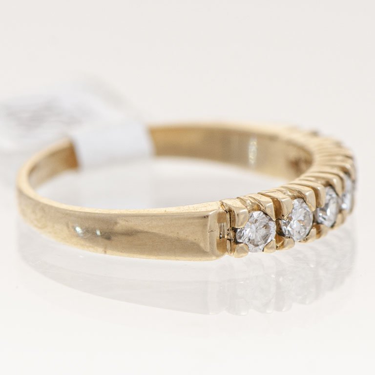 Anillo de oro 18k con diamantes - imagen 2