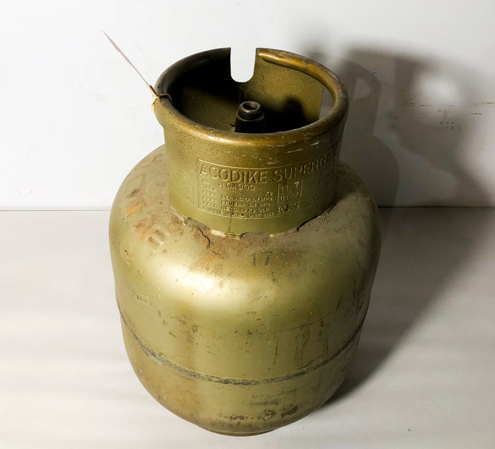 Garrafa de Gas de 13 Kg ACODike Supergas Industria Turca
