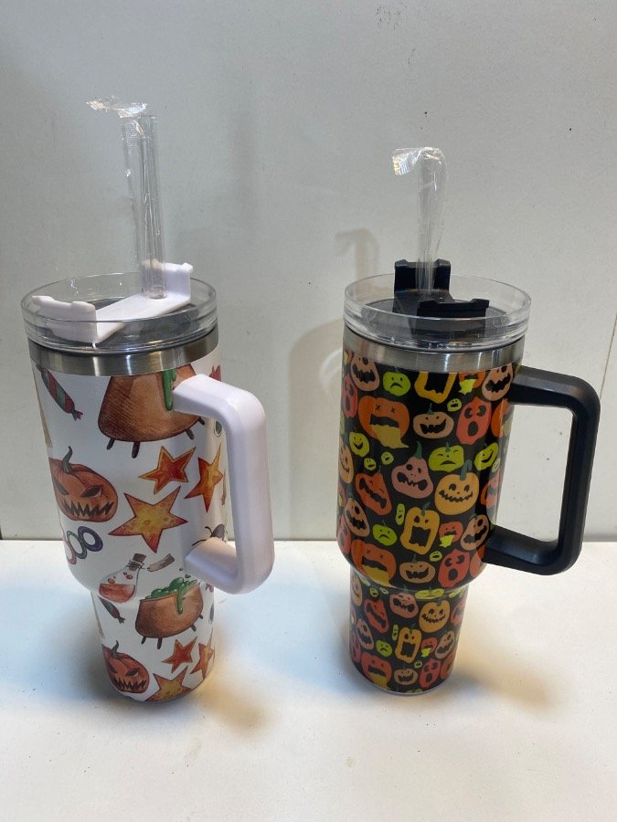 Set de 2 Vasos Térmicos Halloween 1.2L
