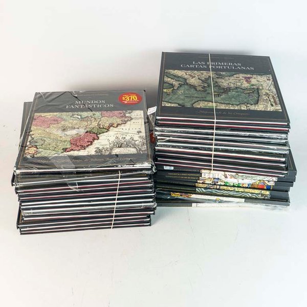 Colección "Grandes Mapas de Historia" - 15 Tomos Tapa Dura