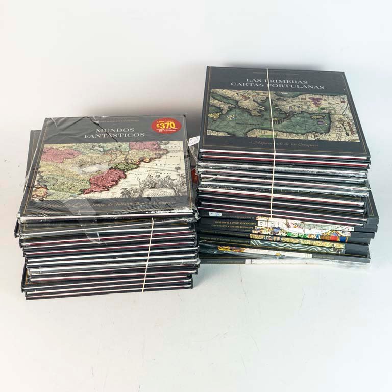 Colección "Grandes Mapas de Historia" - 15 Tomos Tapa Dura
