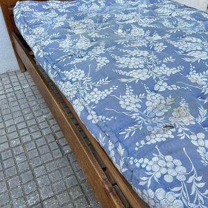 Cama de Roble Desarmable con Parrilla Elástica - imagen 8