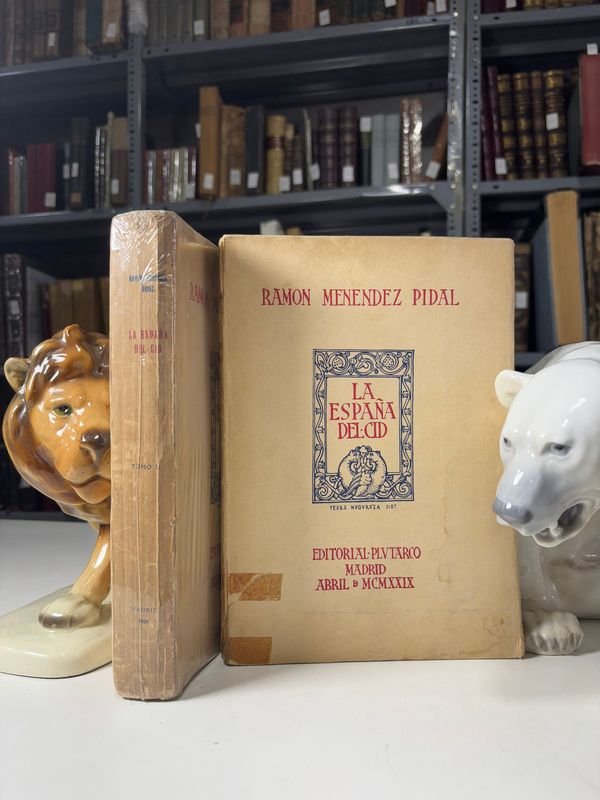 Lote anterior: Rara Primera Edición de La España del Cid en 2 Tomos por Ramón Menéndez Pidal 1929