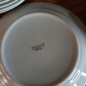 Set de 20 Platos para Postre Selecta Porcelain - imagen 3