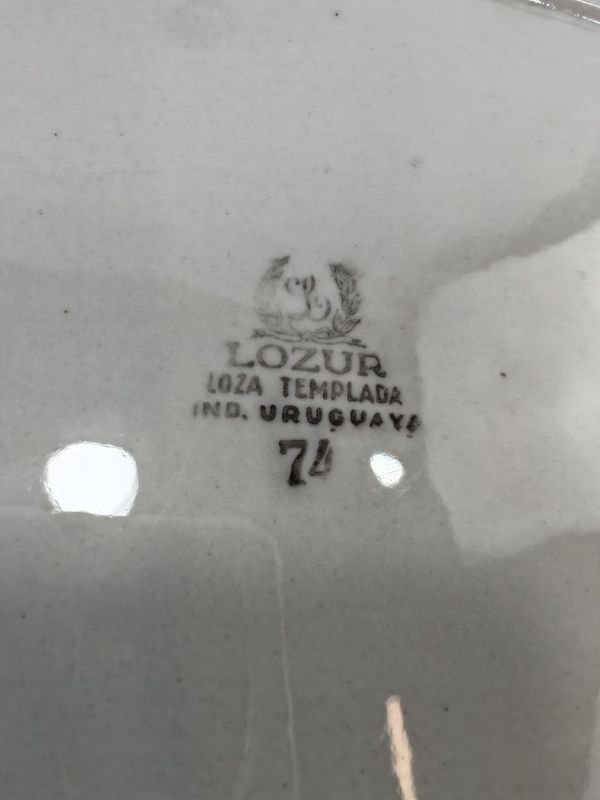 Fuente Y Bandeja Cerámica - imagen 8
