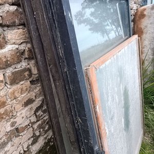 Lote de 5 Hojas de Ventana Corrediza con Vidrio - imagen 2