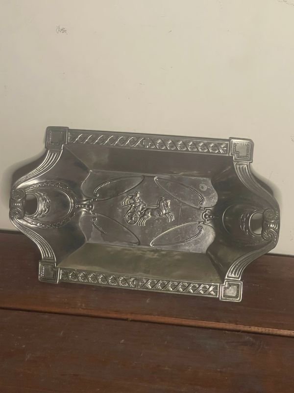 Bandela con relieve antigua - Pieza de arte y decoración - imagen 1