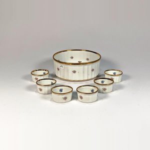 Lote anterior: Set de 7 piezas de porcelana Limoges con decoración floral