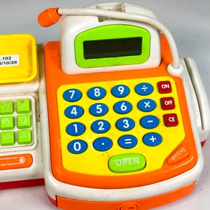 Caja Registradora Infantil Juguete con Teléfono y Calculadora - imagen 3