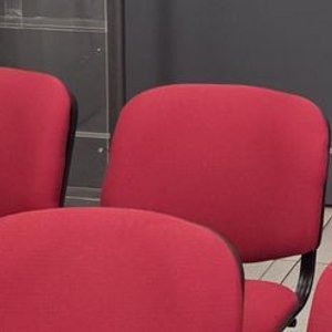 Sillas de Oficina Rojas Tipo Tándem - imagen 4