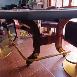Mesa de Juego para Blackjack con Posavasos y Apoyapiés - imagen 9