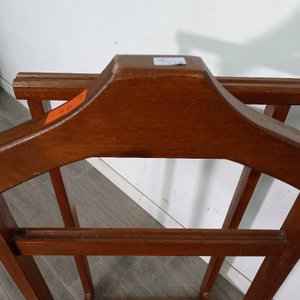 Perchero de Pie Despojador de Madera Marrón - imagen 5