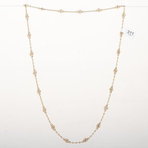 Lote siguiente: Cadena de Oro 18k - 50 cm, 8 g