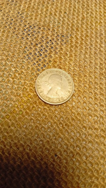 Moneda Australiana Sixpence de Plata - Año 1959