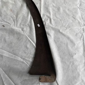 Hoja de Guadaña Antigua de Metal, 70 cm - imagen 2