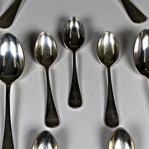 Doce Cucharitas Christofle de Metal para Té y Café - imagen 4