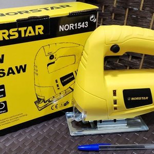 Lote siguiente: Sierra Caladora Eléctrica Norstar 350W con Accesorios en Caja