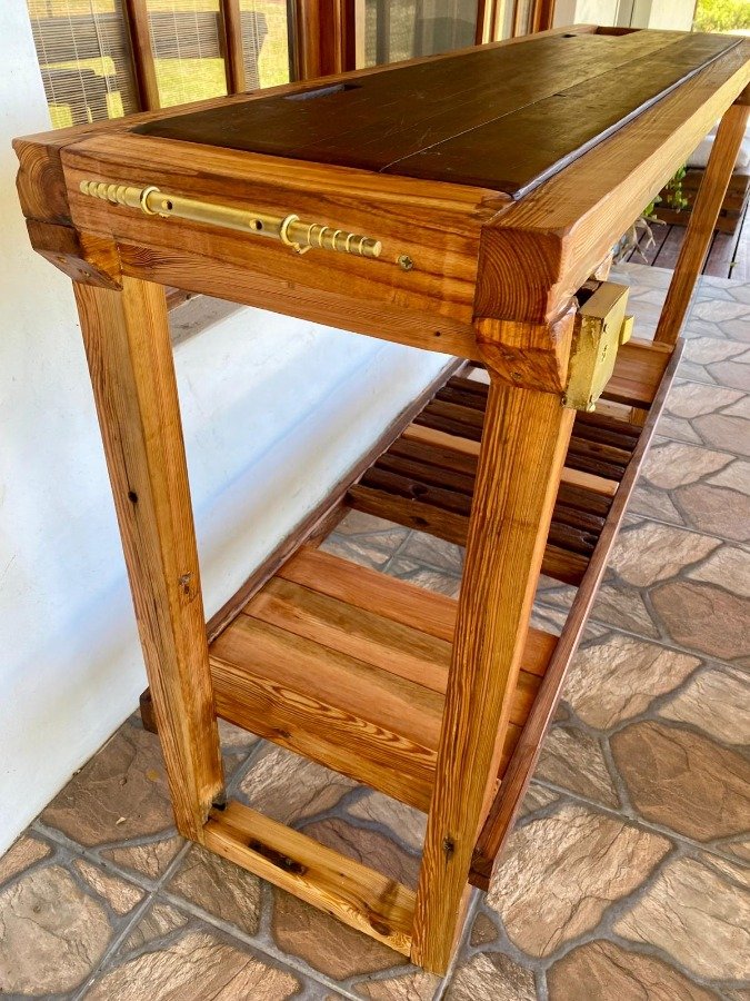 Mesa de estilo barra antigua - imagen 9