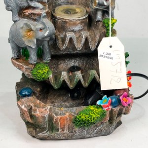 Fuente de Agua Decorativa con Elefantes - imagen 4