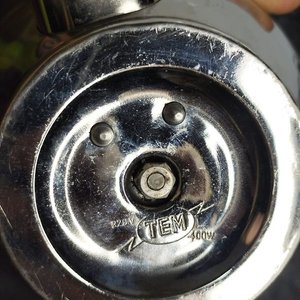 Pava Eléctrica TEM Cromada Vintage - imagen 5