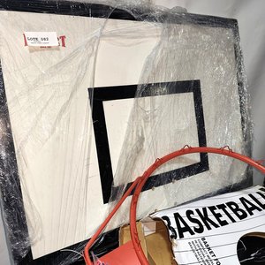 Tablero de Básquet Profesional en Madera con Aro y Red - imagen 2