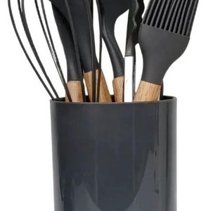 Set de Utensilios de Cocina Bliss de Silicona y Madera (7 Piezas) - imagen 2